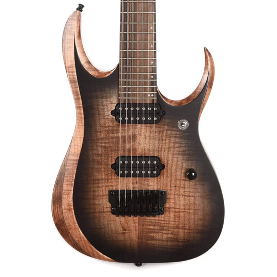 Ibanez RGD71AL RGA Axion Label Antique Brown Stained Burst 7-String Electric Guitars / Solid Body