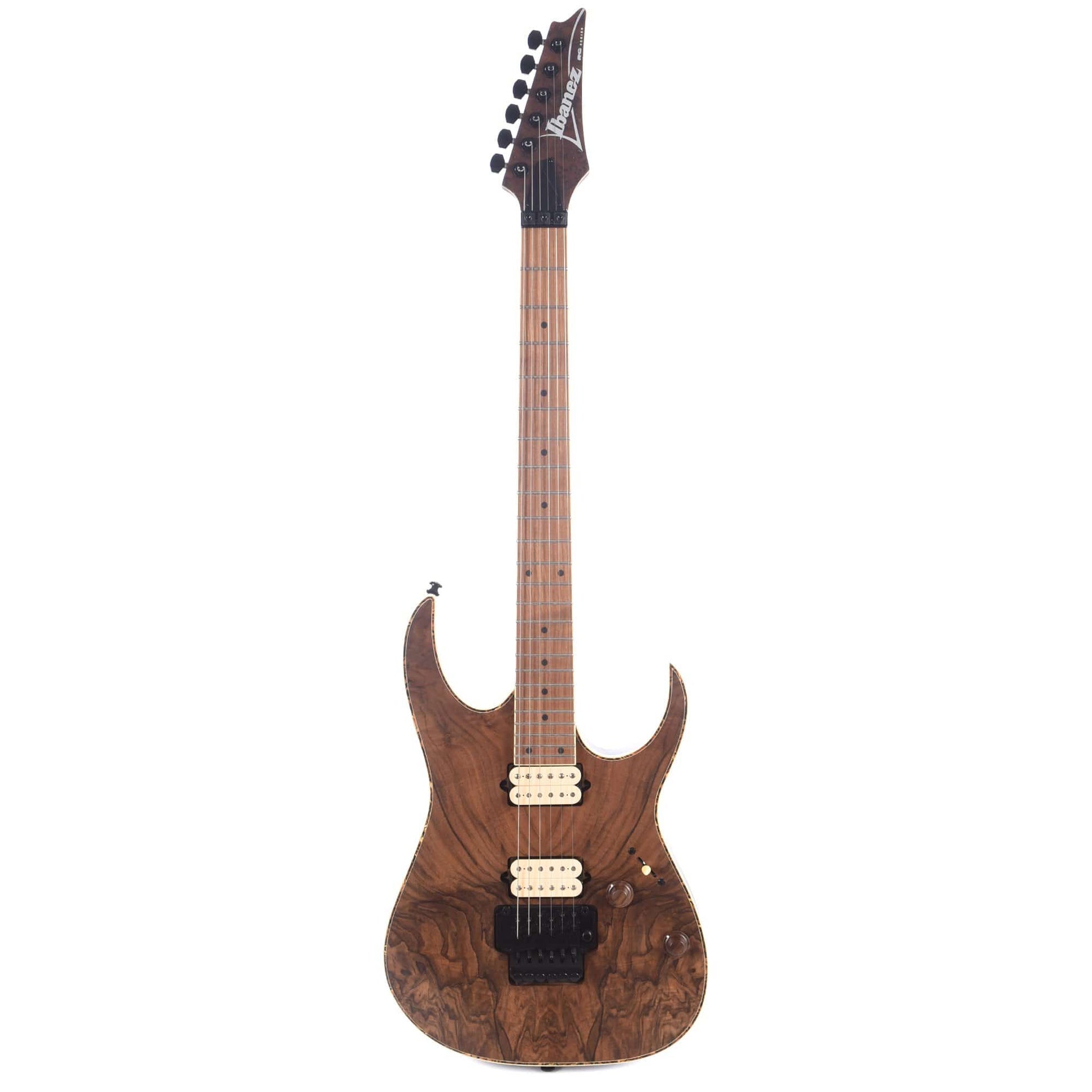 Ibanez RGEW520MCW RGEW Figured Walnut Natural Flat Electric Guitars / Solid Body
