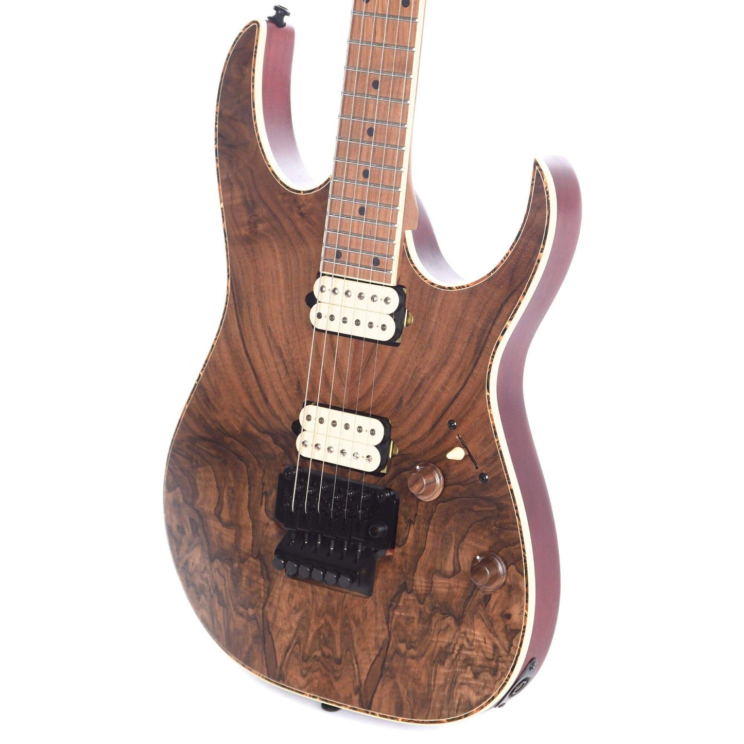 Ibanez RGEW520MCW RGEW Figured Walnut Natural Flat Electric Guitars / Solid Body