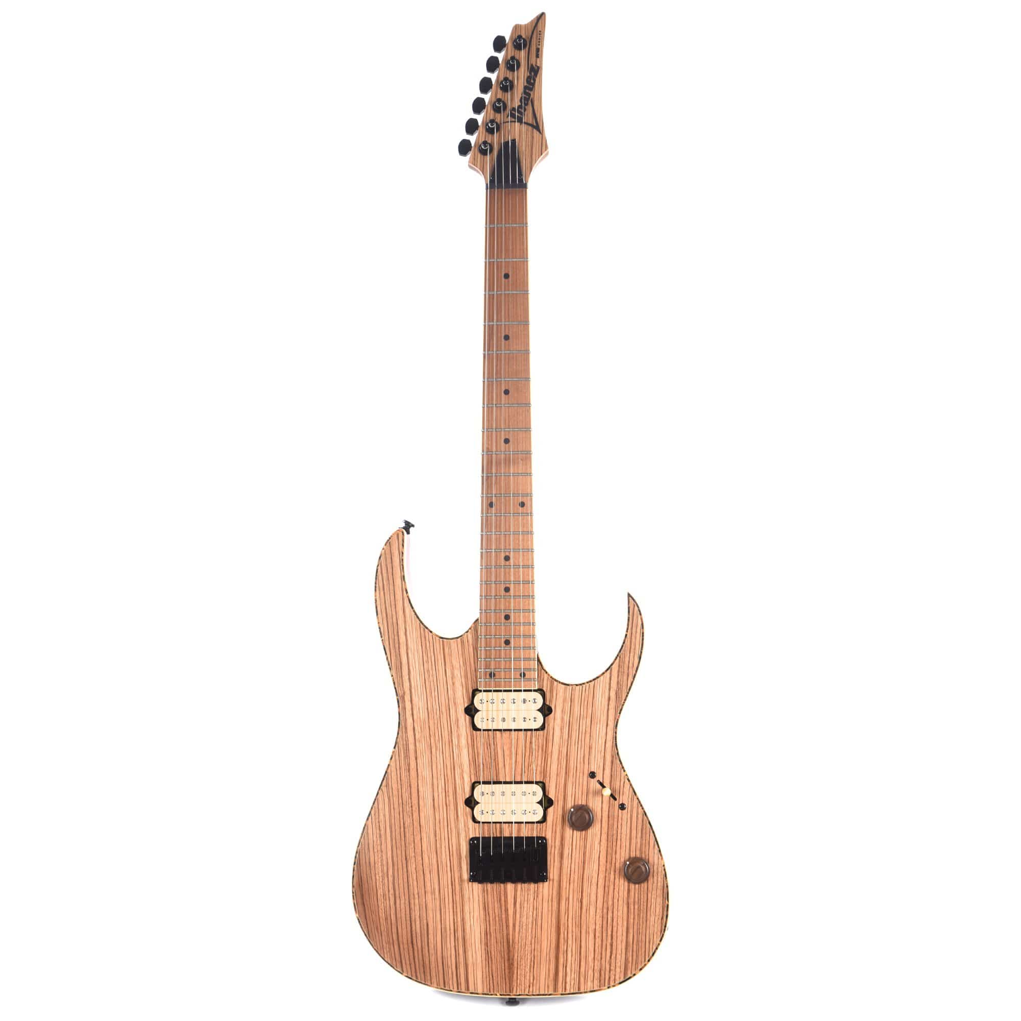 Ibanez RGEW521MZW RGEW Zebra Wood Natural Flat – Chicago Music