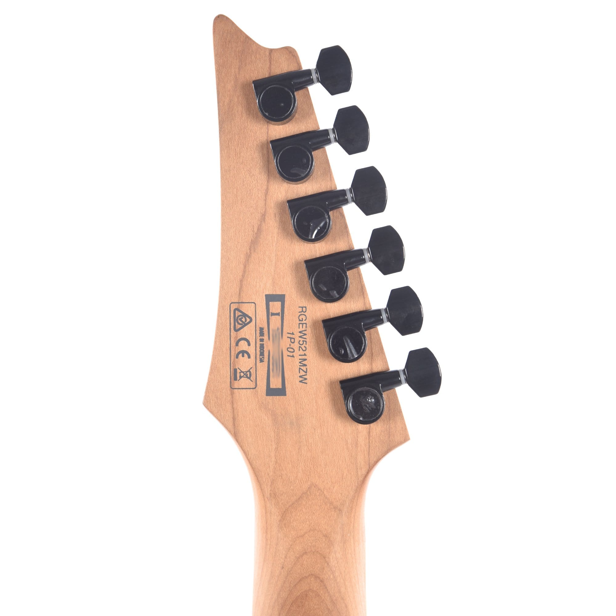Ibanez RGEW521MZW RGEW Zebra Wood Natural Flat – Chicago Music