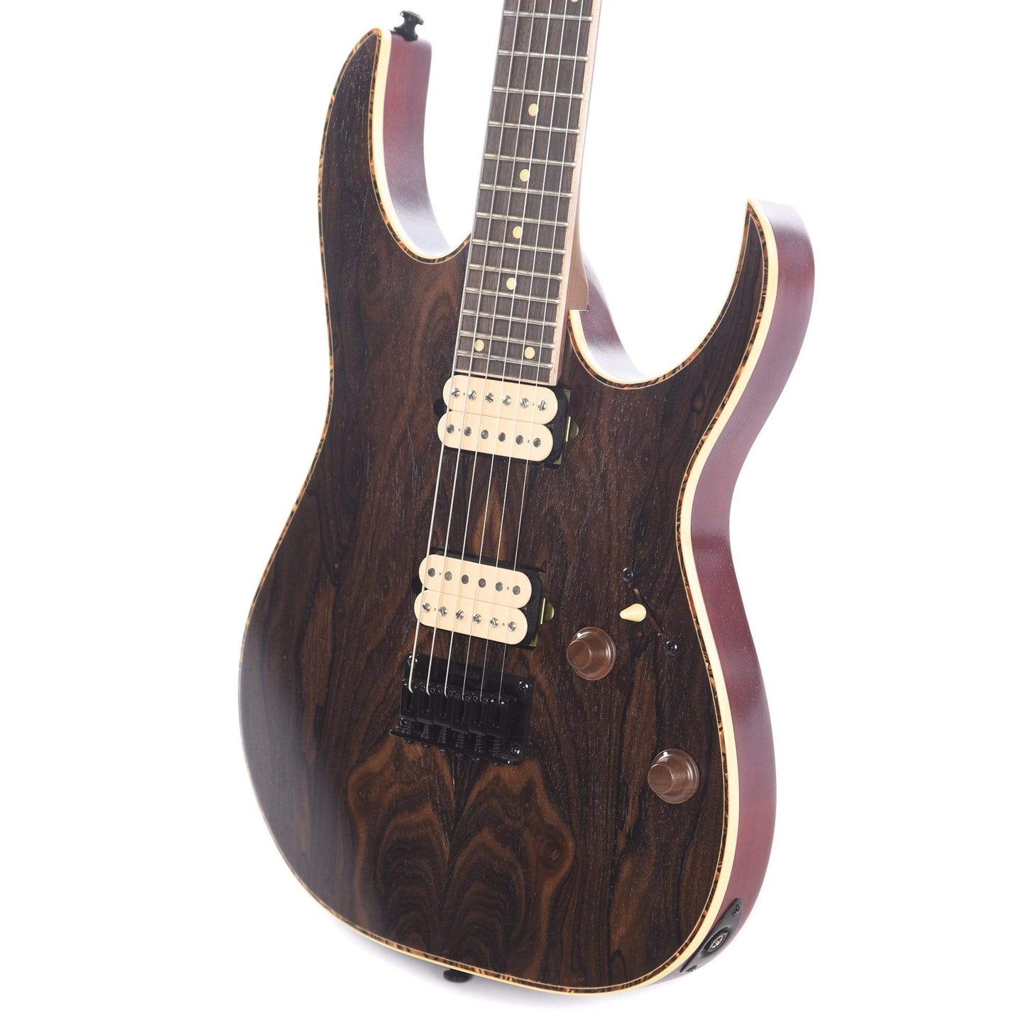 Ibanez RGEW521ZC Natural Flat Ziricote Top w/Dimarzio Pickups Electric Guitars / Solid Body