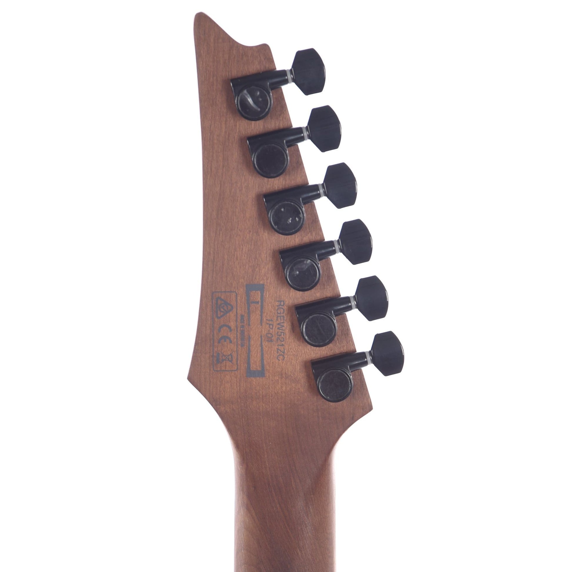 Ibanez RGEW521ZC Natural Flat Ziricote Top w/Dimarzio Pickups Electric Guitars / Solid Body