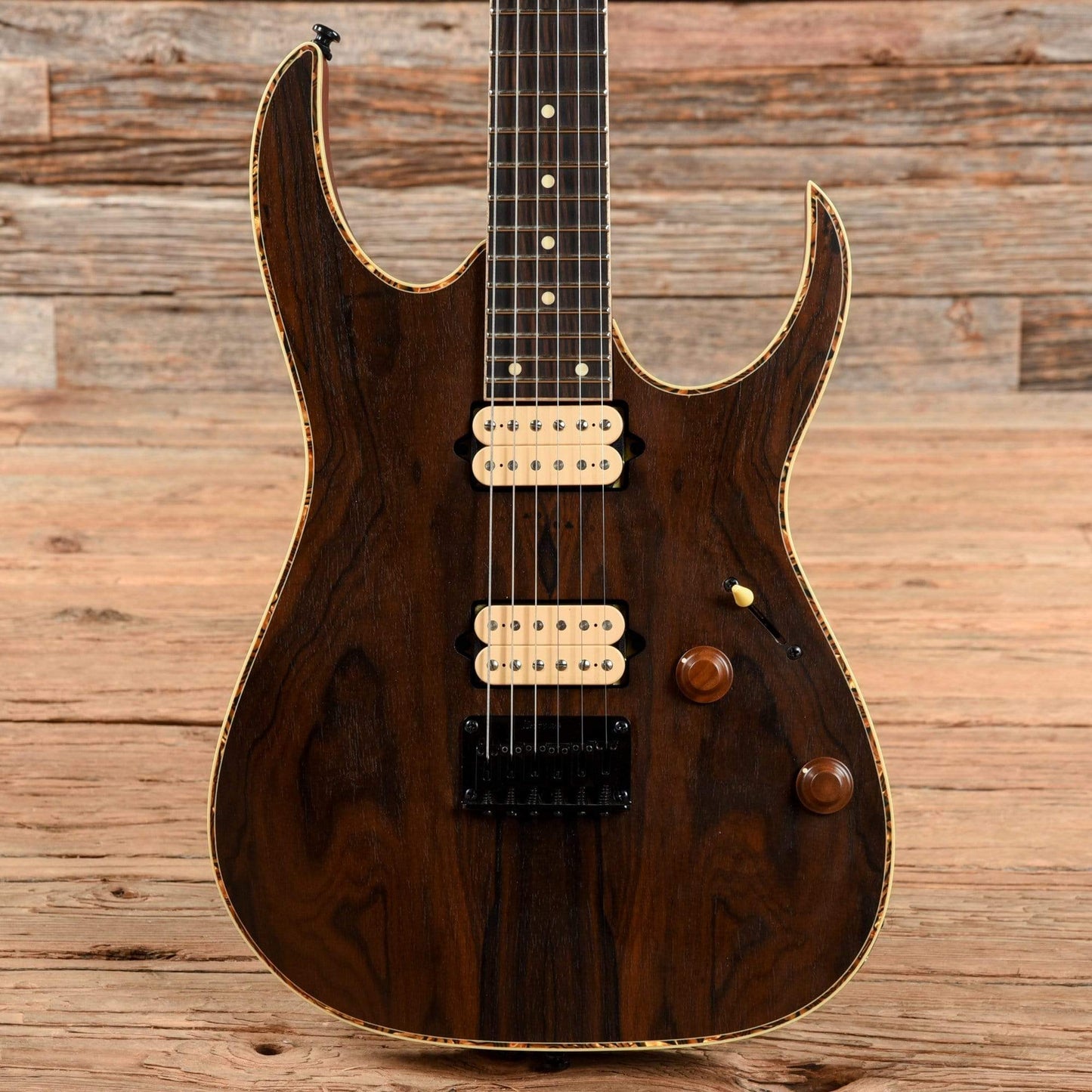 Ibanez RGEW521ZC-NTF Ziricote Top HH Natural Flat 2018 Electric Guitars / Solid Body