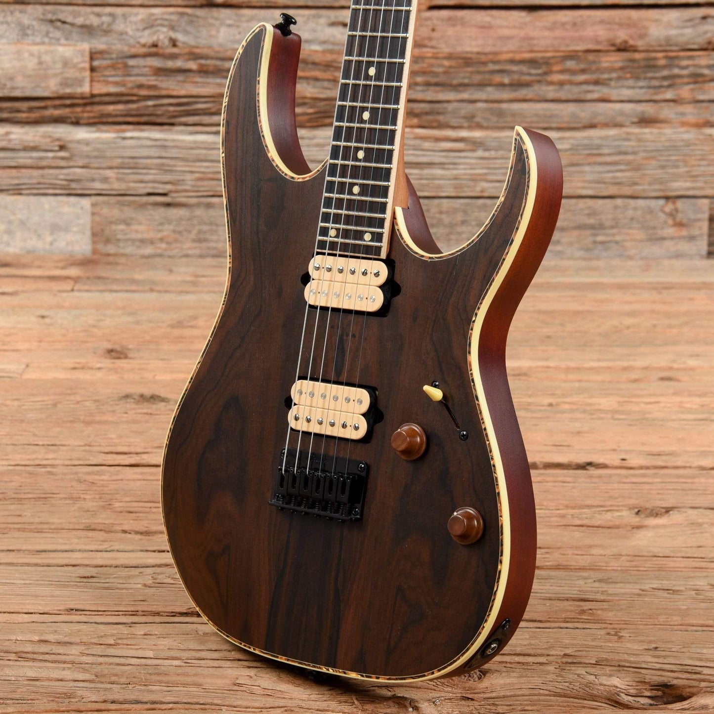 Ibanez RGEW521ZC-NTF Ziricote Top HH Natural Flat 2018 Electric Guitars / Solid Body