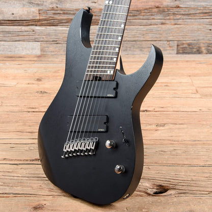 Ibanez RGIM8MH-WK RG Iron Label Series HH Multi-Scale 8-String Weathered Black 2016 Electric Guitars / Solid Body