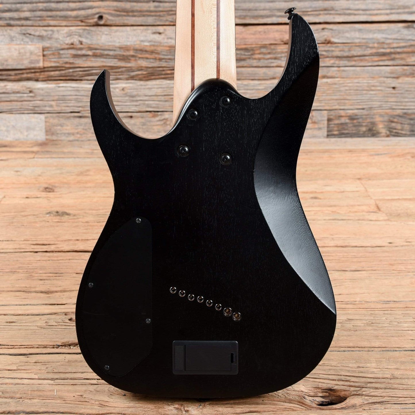 Ibanez RGIM8MH-WK RG Iron Label Series HH Multi-Scale 8-String Weathered Black 2016 Electric Guitars / Solid Body