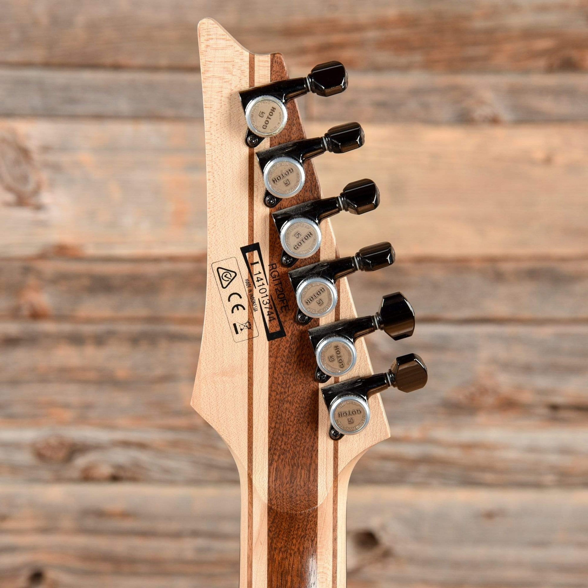 Ibanez RGIT20FE Iron Label Natural 2014 Electric Guitars / Solid Body