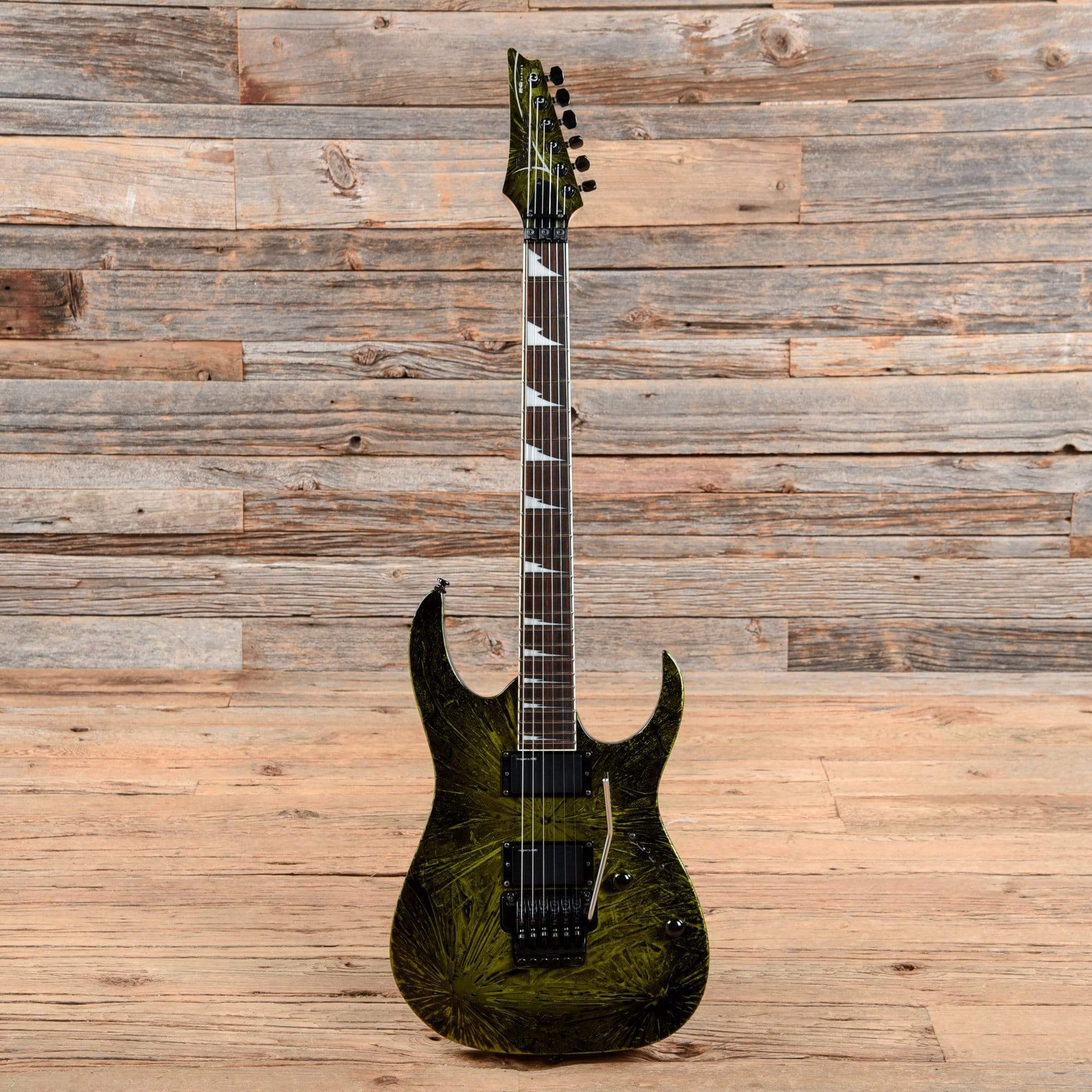 Ibanez RGR320EX Gold Arctic Frost 2007 – Chicago Music Exchange