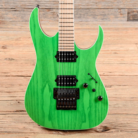 Ibanez RGR5220M RG Prestige Transparent Fluorescent Green 2019 Electric Guitars / Solid Body