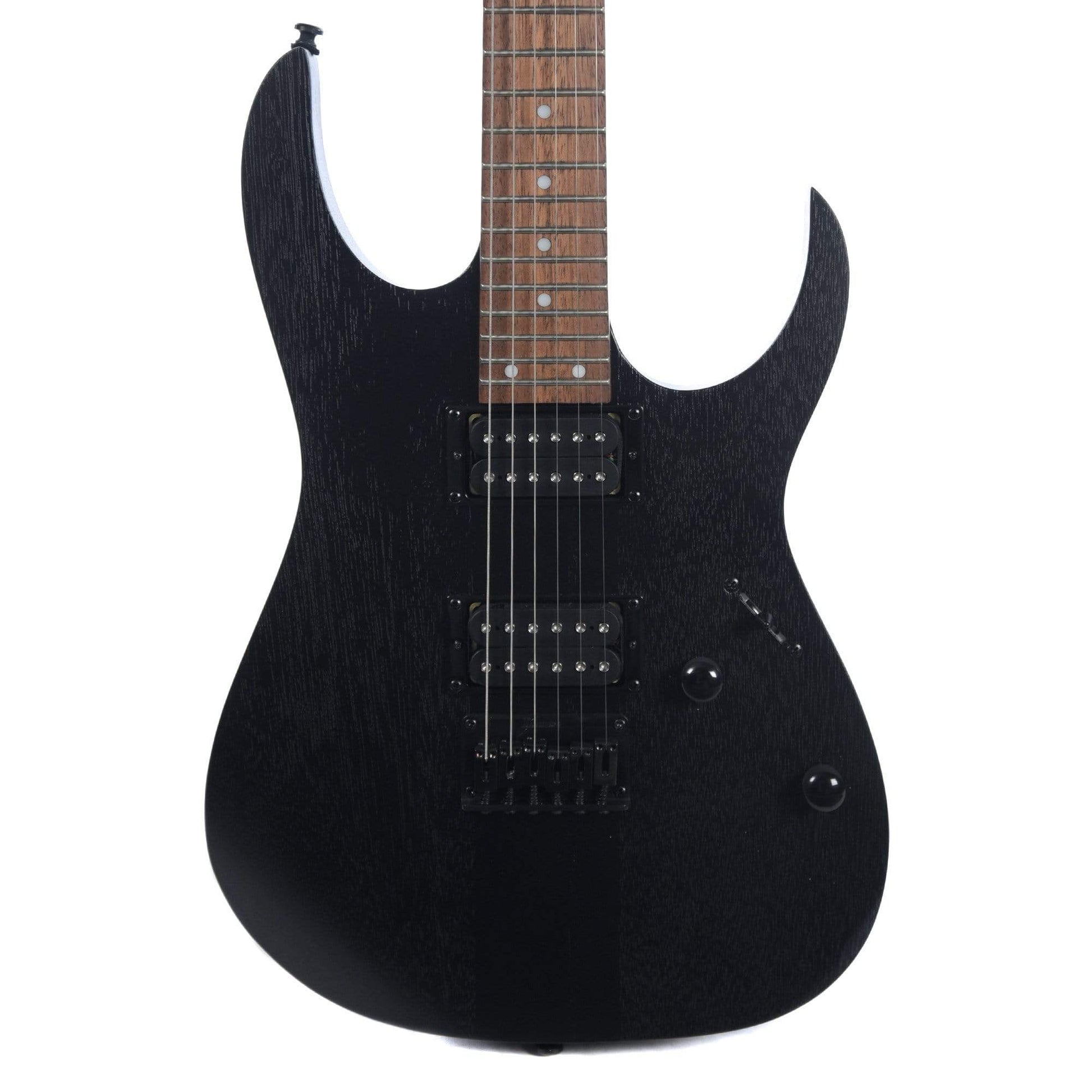 Ibanez RGRT421 RG Standard Weathered Black Bundle w/ Ibanez Molded Hardshell Case Electric Guitars / Solid Body
