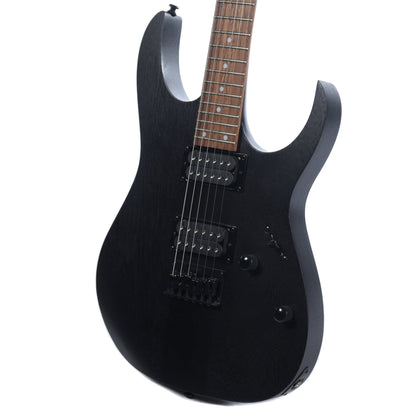 Ibanez RGRT421 RG Standard Weathered Black Bundle w/ Ibanez Molded Hardshell Case Electric Guitars / Solid Body