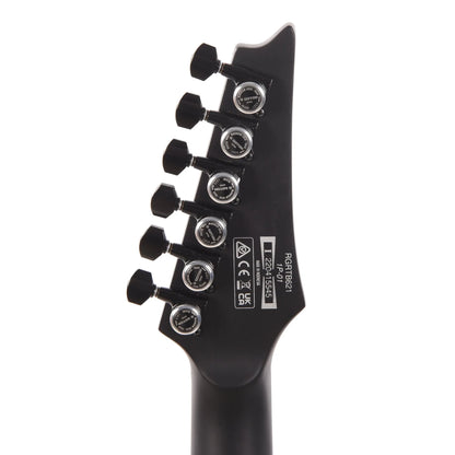 Ibanez RGRTB621 Iron Label Black Flat Electric Guitars / Solid Body