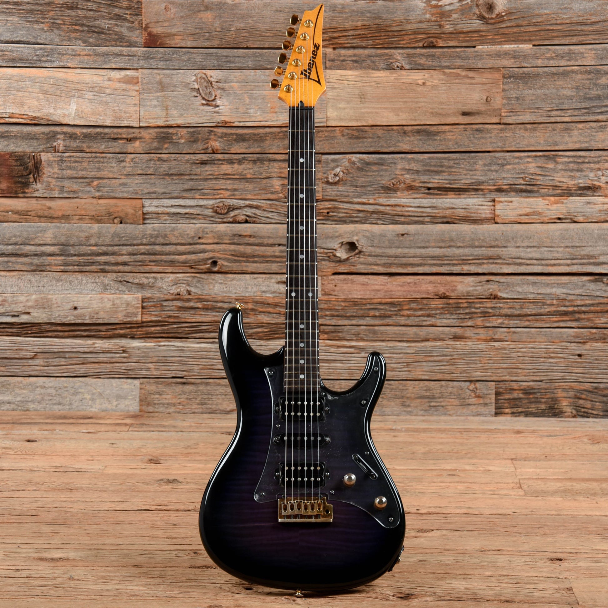 Ibanez RV470 Gravure Flame Purple 1993 Electric Guitars / Solid Body