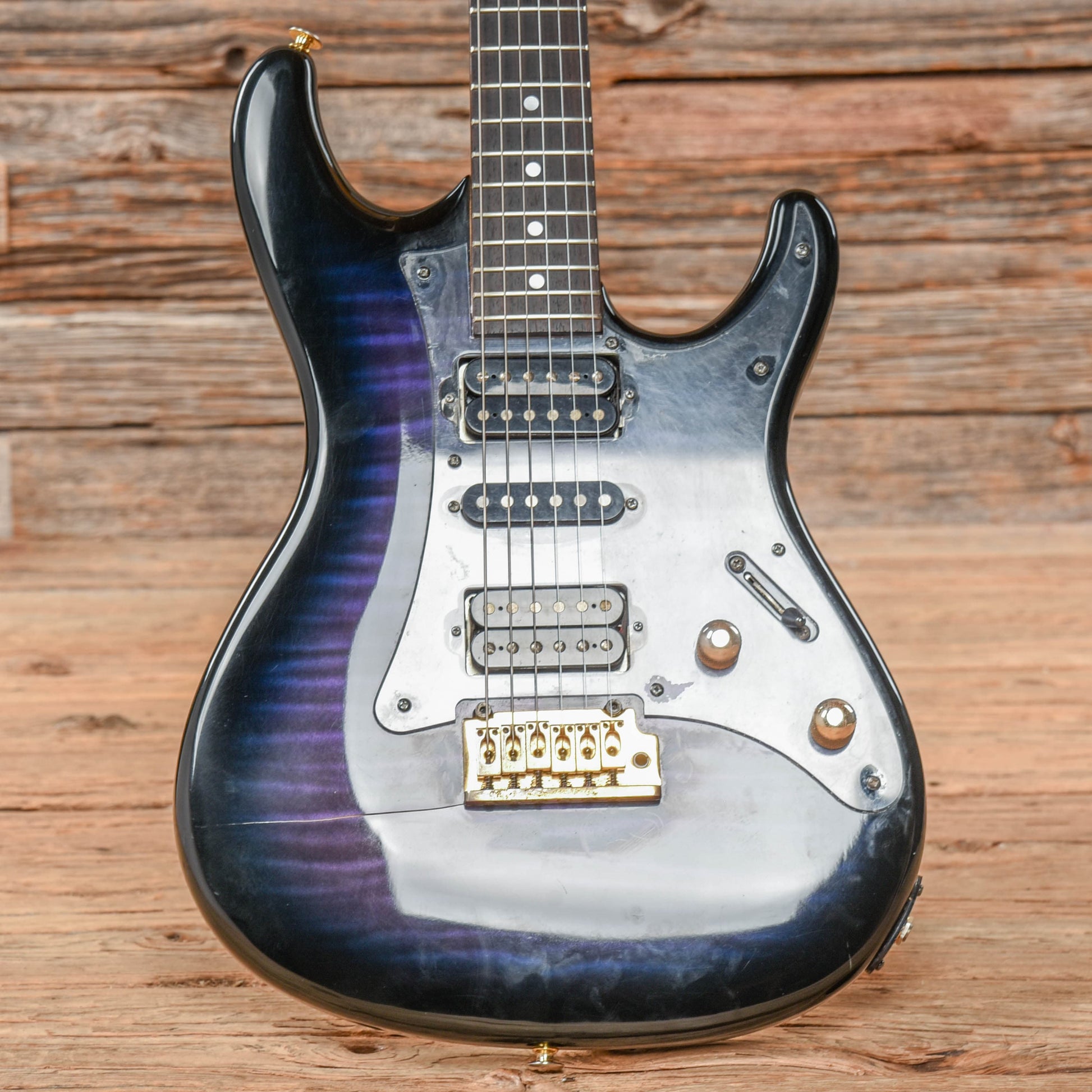 Ibanez RV470 Gravure Flame Purple 1993 Electric Guitars / Solid Body