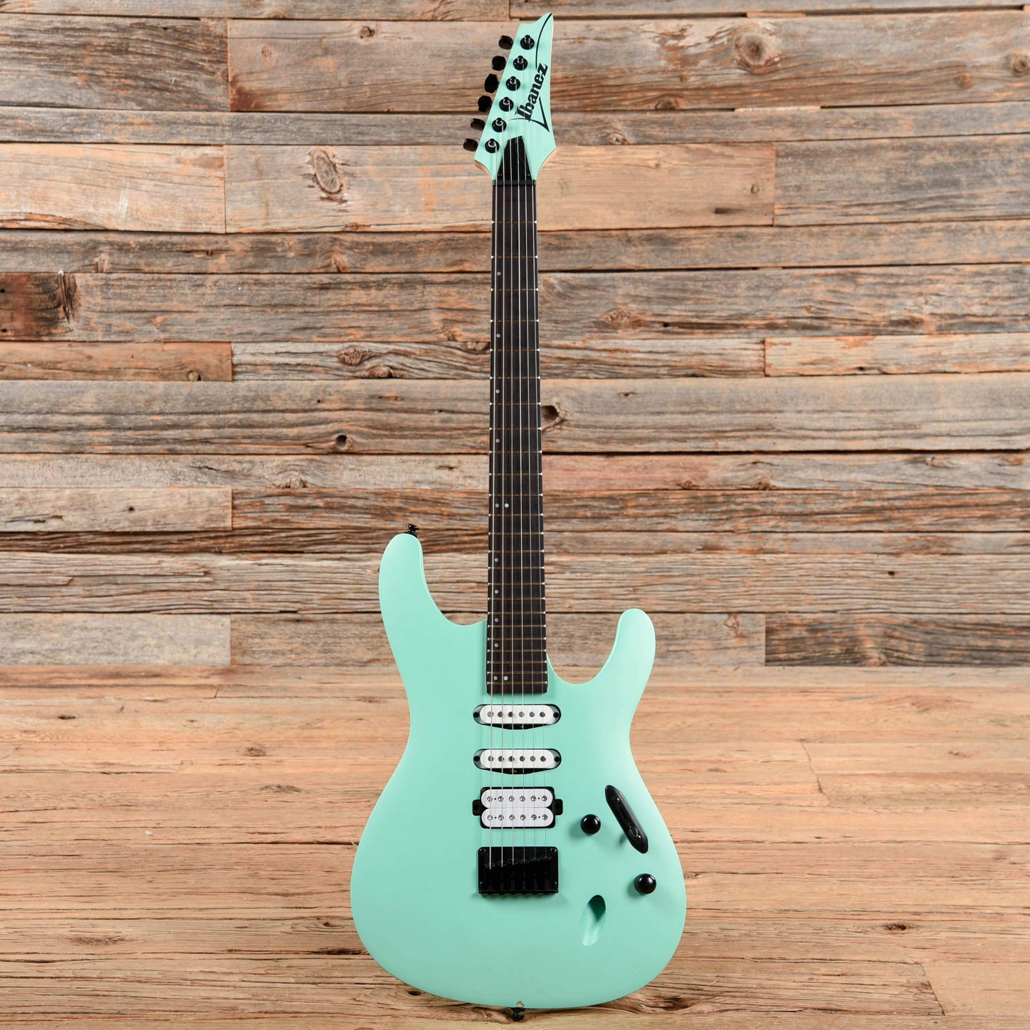 Ibanez S561 Standard Sea Foam Green Matte Electric Guitars / Solid Body