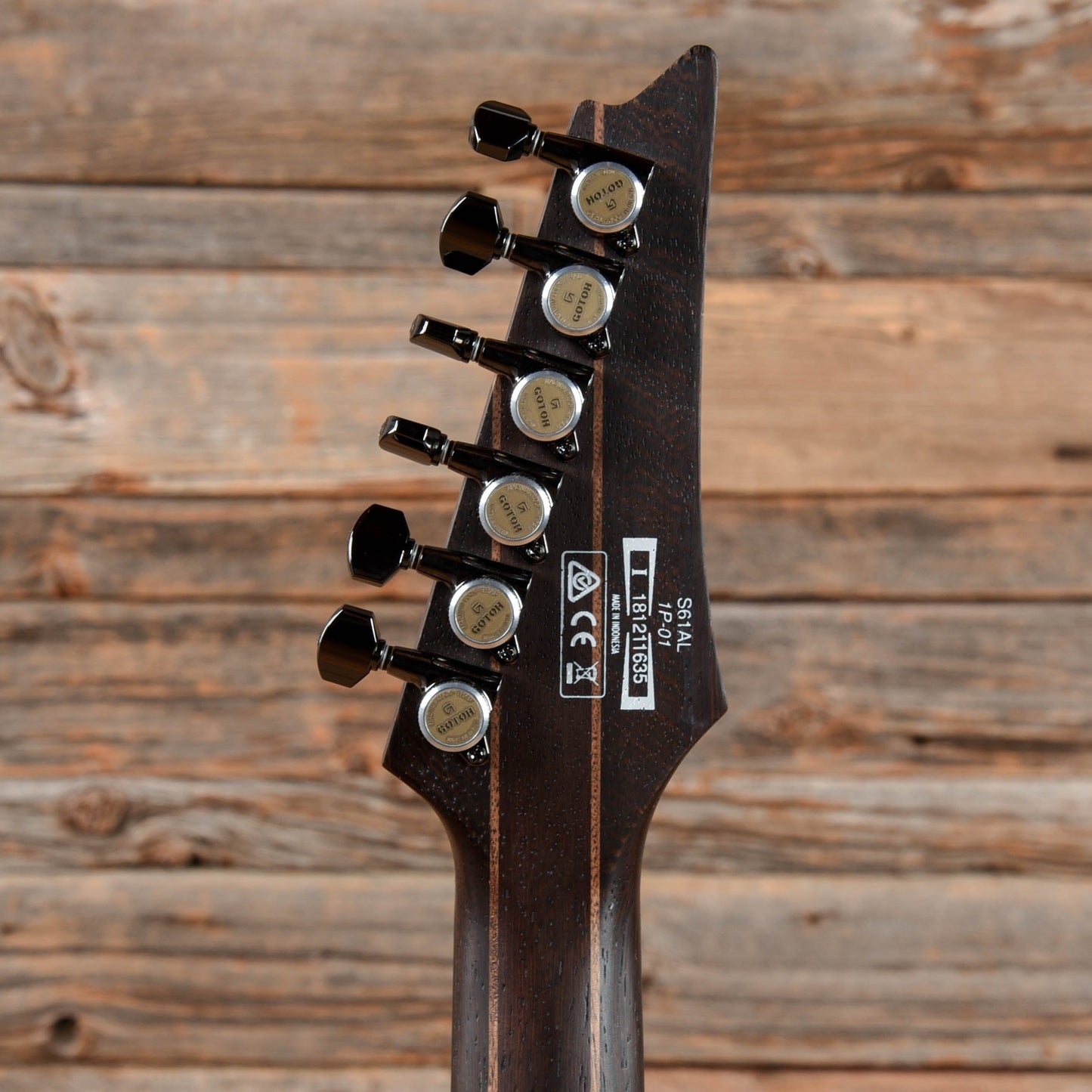 Ibanez S61AL Axion Label Black Mirage Gradation 2018 Electric Guitars / Solid Body