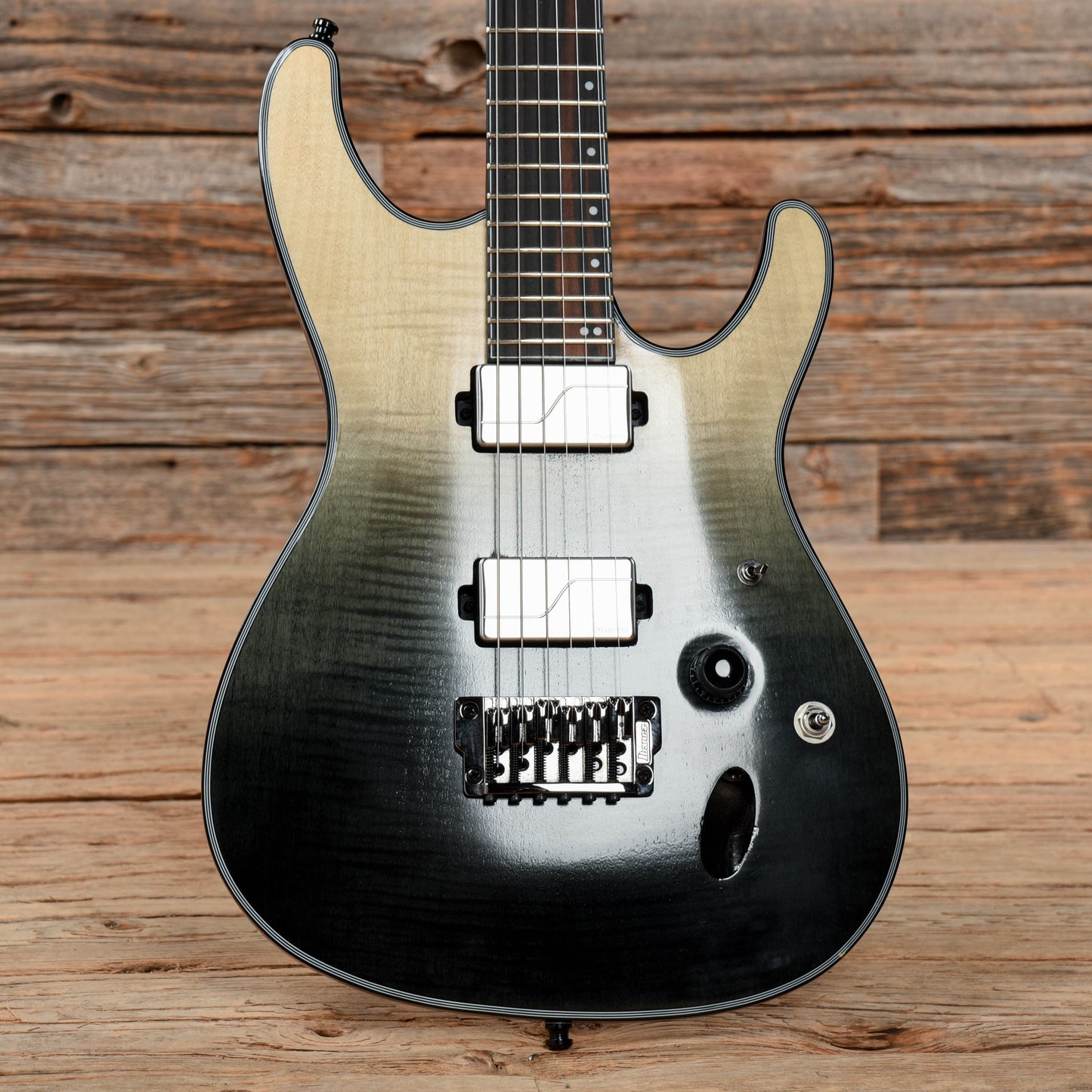 Ibanez S61AL Axion Label Black Mirage Gradation 2018 Electric Guitars / Solid Body