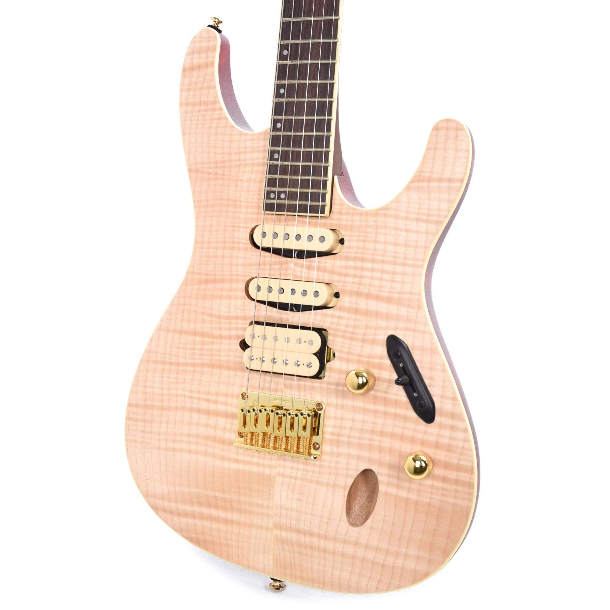 Ibanez SEW761FMNTF Standard Natural Flat Electric Guitars / Solid Body
