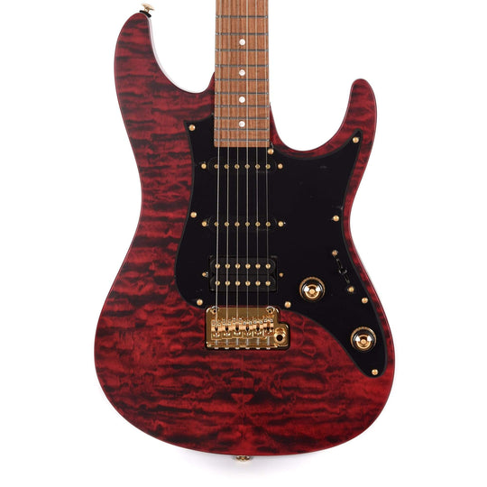 Ibanez SLM10 Signature Scott LePage Transparent Red Matte Electric Guitars / Solid Body