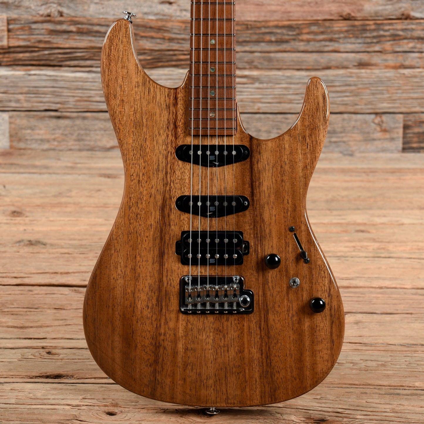 Ibanez TQM1-NT Tom Quayle Signature Natural 2019 Electric Guitars / Solid Body