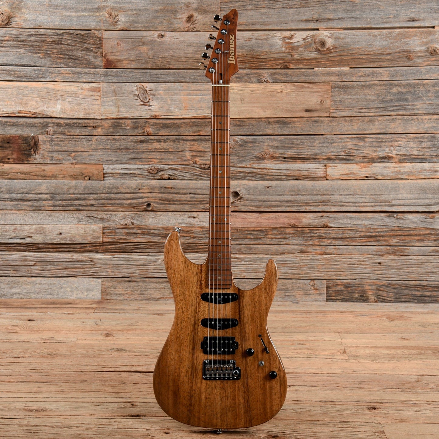 Ibanez TQM1-NT Tom Quayle Signature Natural 2019 Electric Guitars / Solid Body