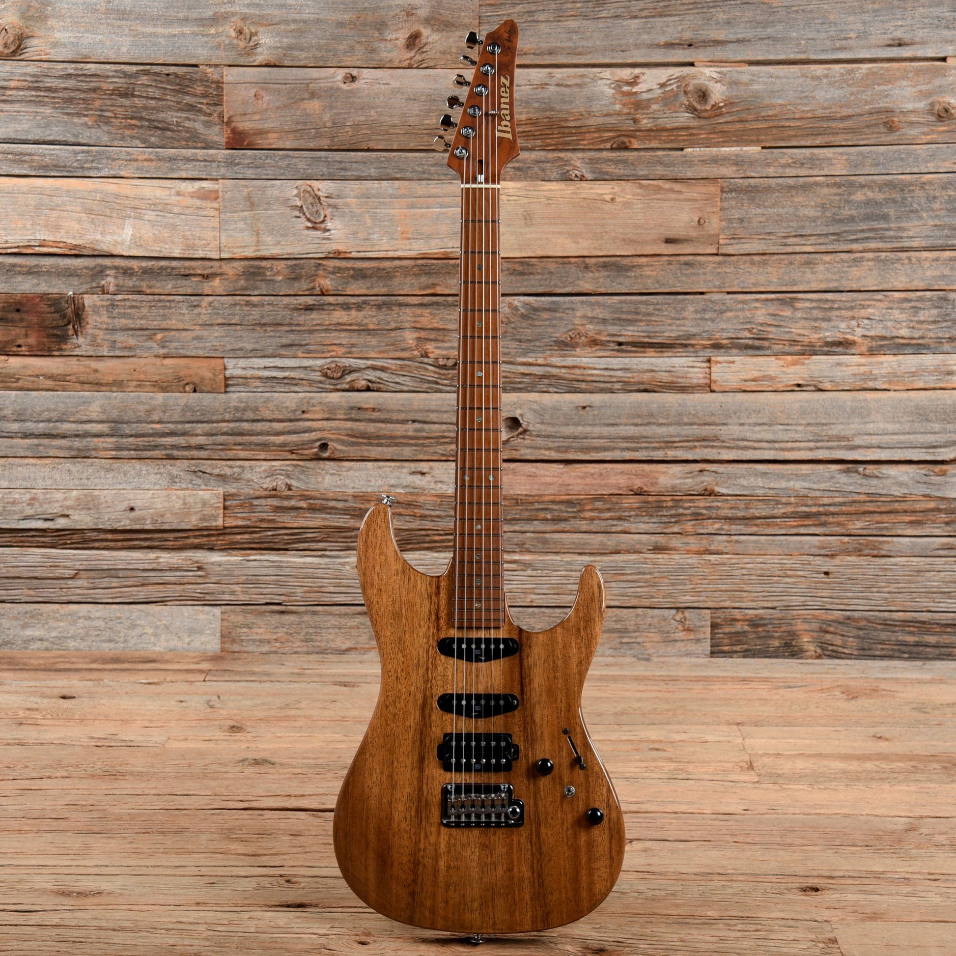 Ibanez TQM1-NT Tom Quayle Signature Natural 2019 Electric Guitars / Solid Body