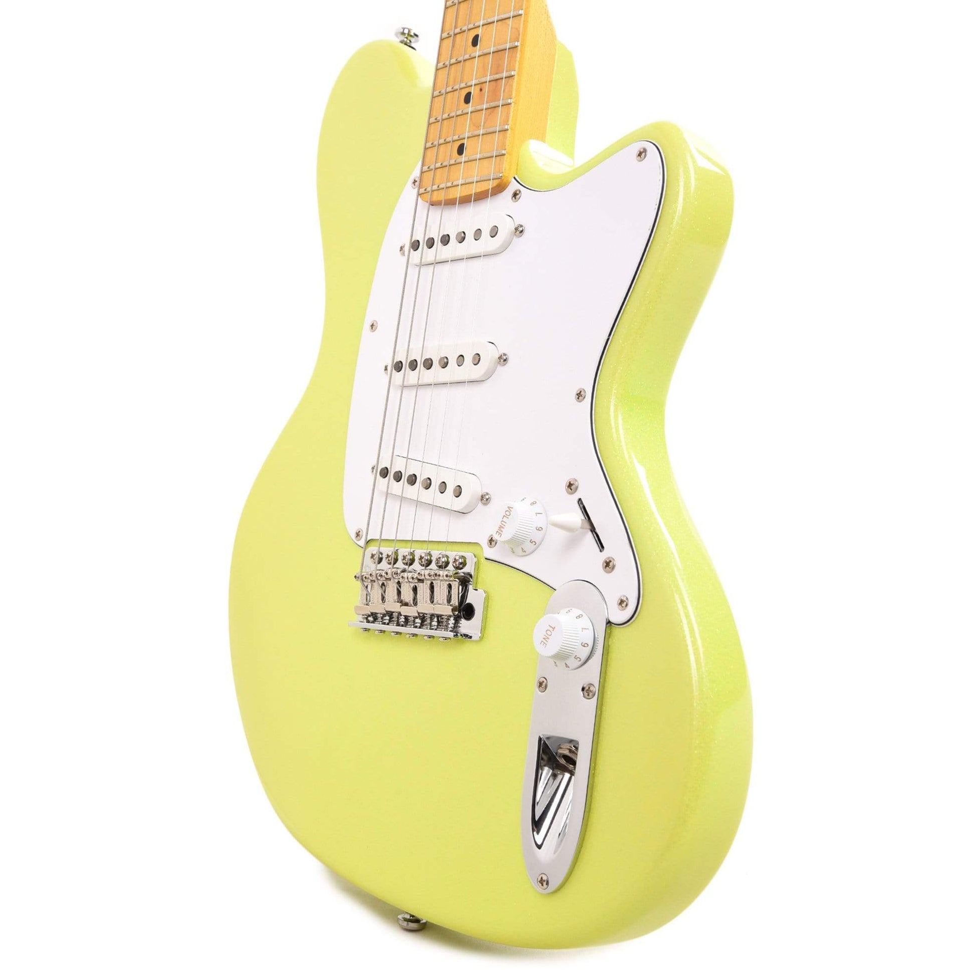 Ibanez Yvette Young YY10 Signature Slime Green Sparkle Electric Guitars / Solid Body