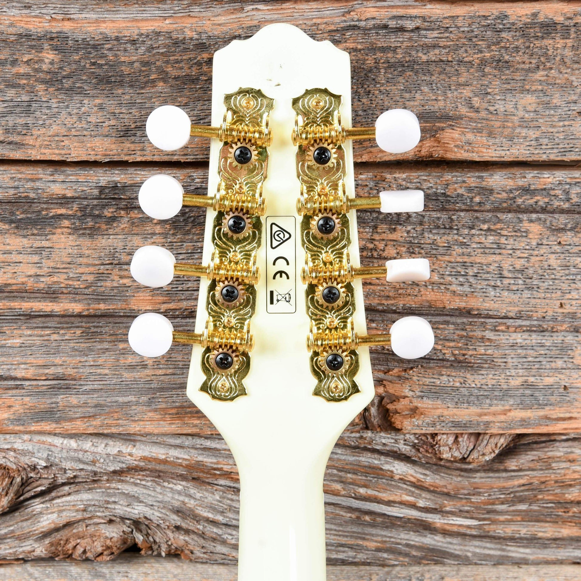 Ibanez M510EG-IV Acoustic Electric A Style Mandolin Open Pore Ivory Gloss Finish 2019 Folk Instruments / Mandolins