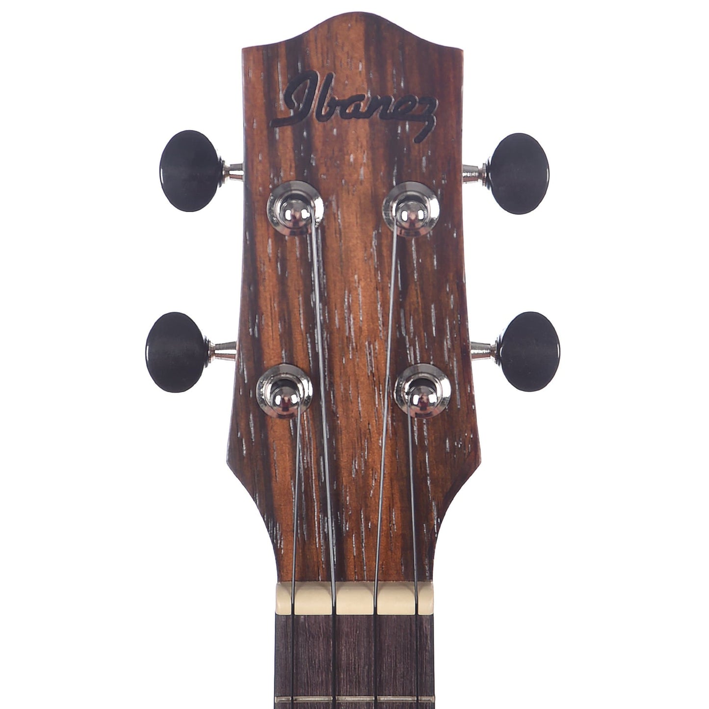Ibanez UEW13MEE Cutaway Concert Ukulele Macassar Ebony Dark Brown Open Pore Folk Instruments / Ukuleles