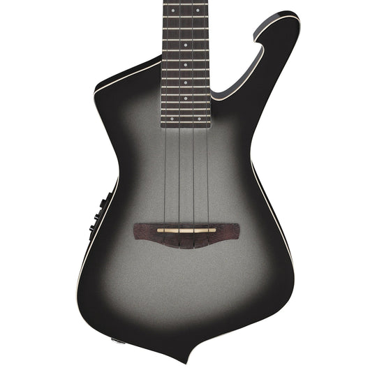 Ibanez UICT100MGS Ukulele Metallic Gray Sunburst High Gloss Folk Instruments / Ukuleles