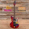 Ibanez JS20S Joe Satriani 20th Anniversary "Silver Surfer" Electric Guitar Red/Blue