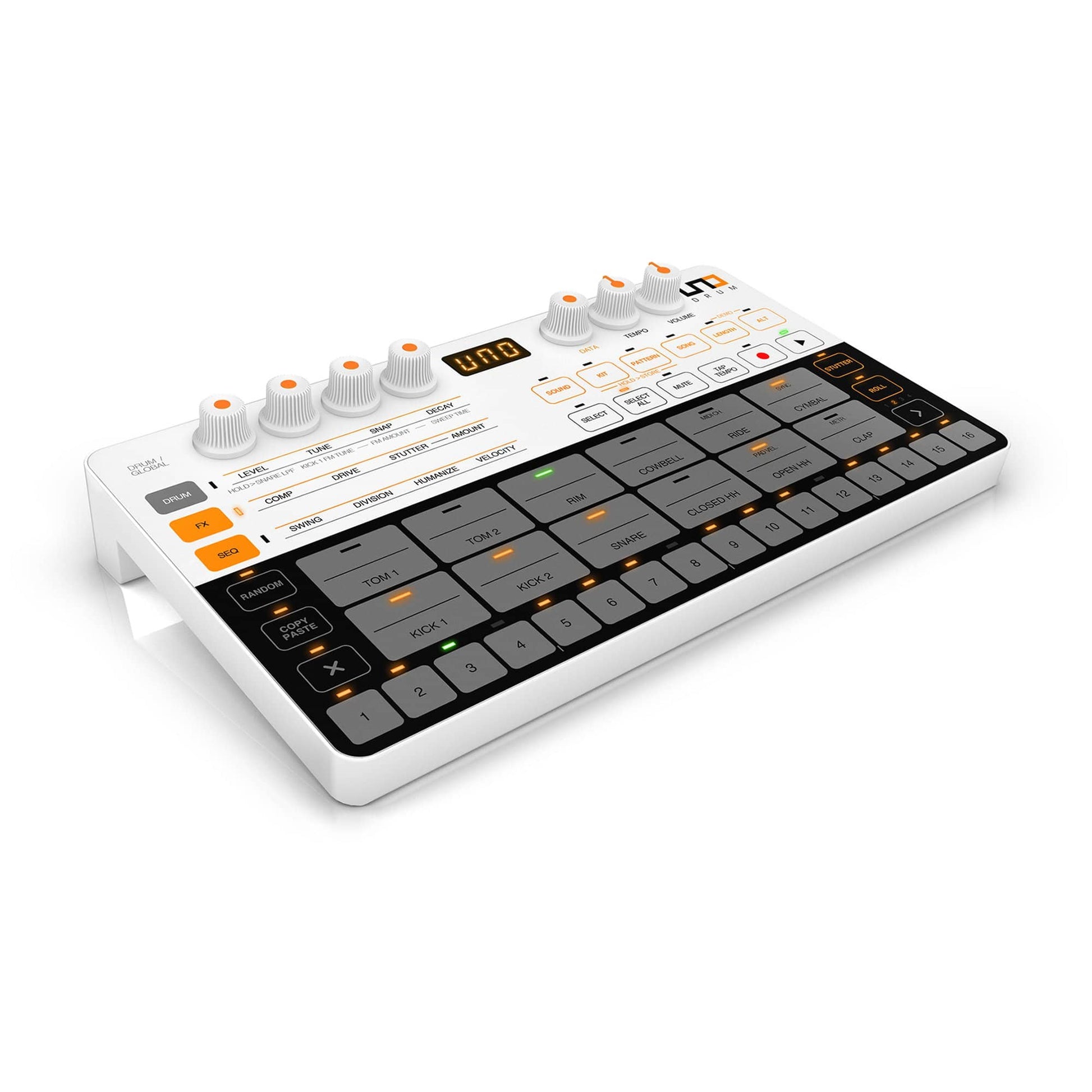 IK Multimedia UNO Drum Analog Drum Machine Drums and Percussion / Drum Machines and Samplers