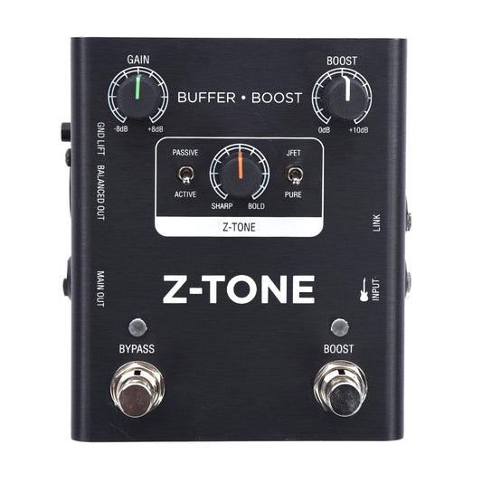IK Multimedia Z-TONE Buffer Boost Preamp/DI Pedal Effects and Pedals / Overdrive and Boost