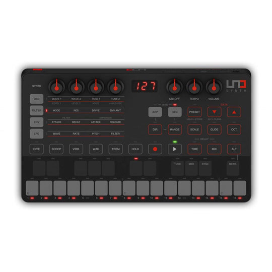 IK Multimedia UNO Synth Monophonic Analog Synthesizer Keyboards and Synths / Synths / Analog Synths