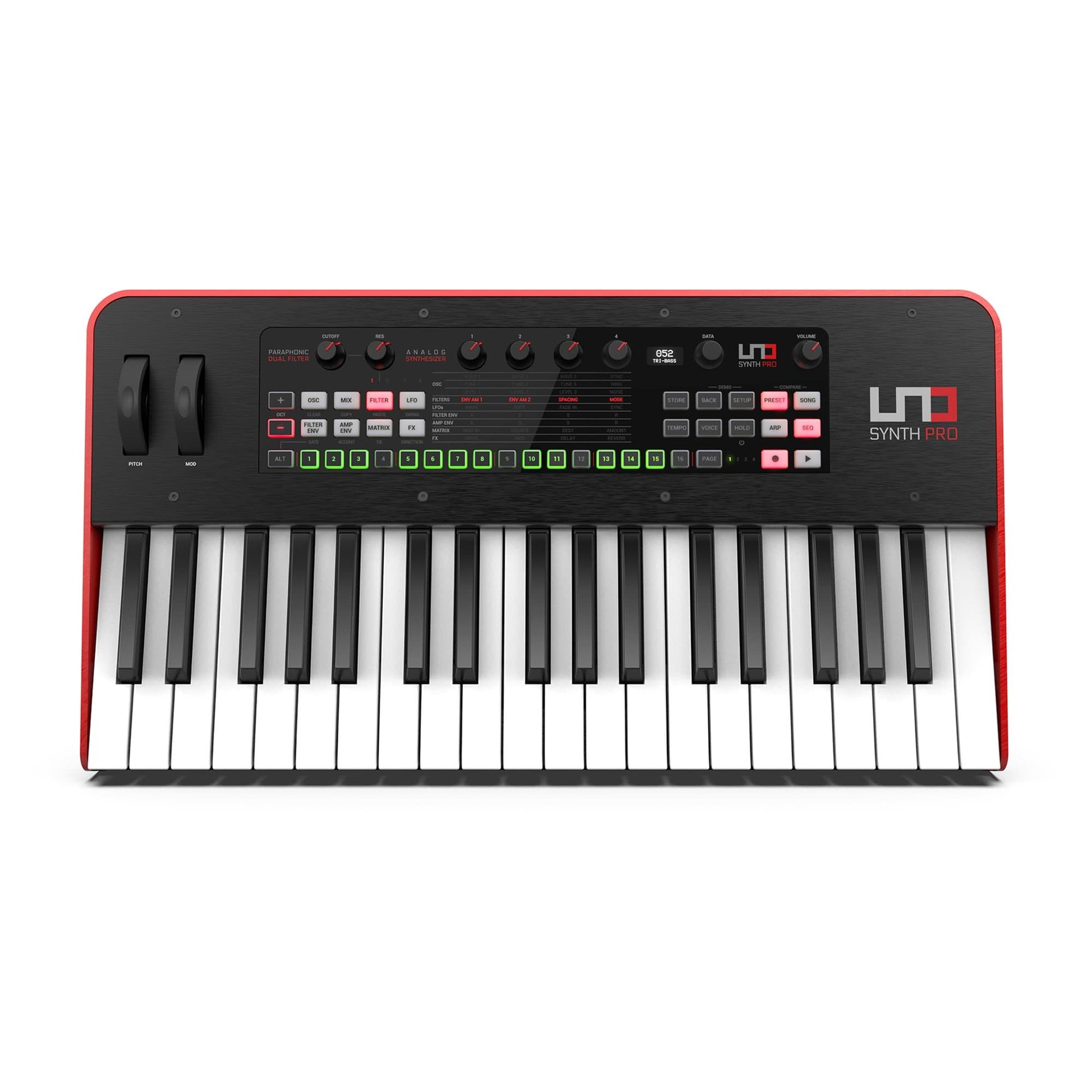 IK Multimedia UNO Synth Pro Keys 37-key Paraphonic Analog Synthesizer Keyboards and Synths / Synths / Analog Synths