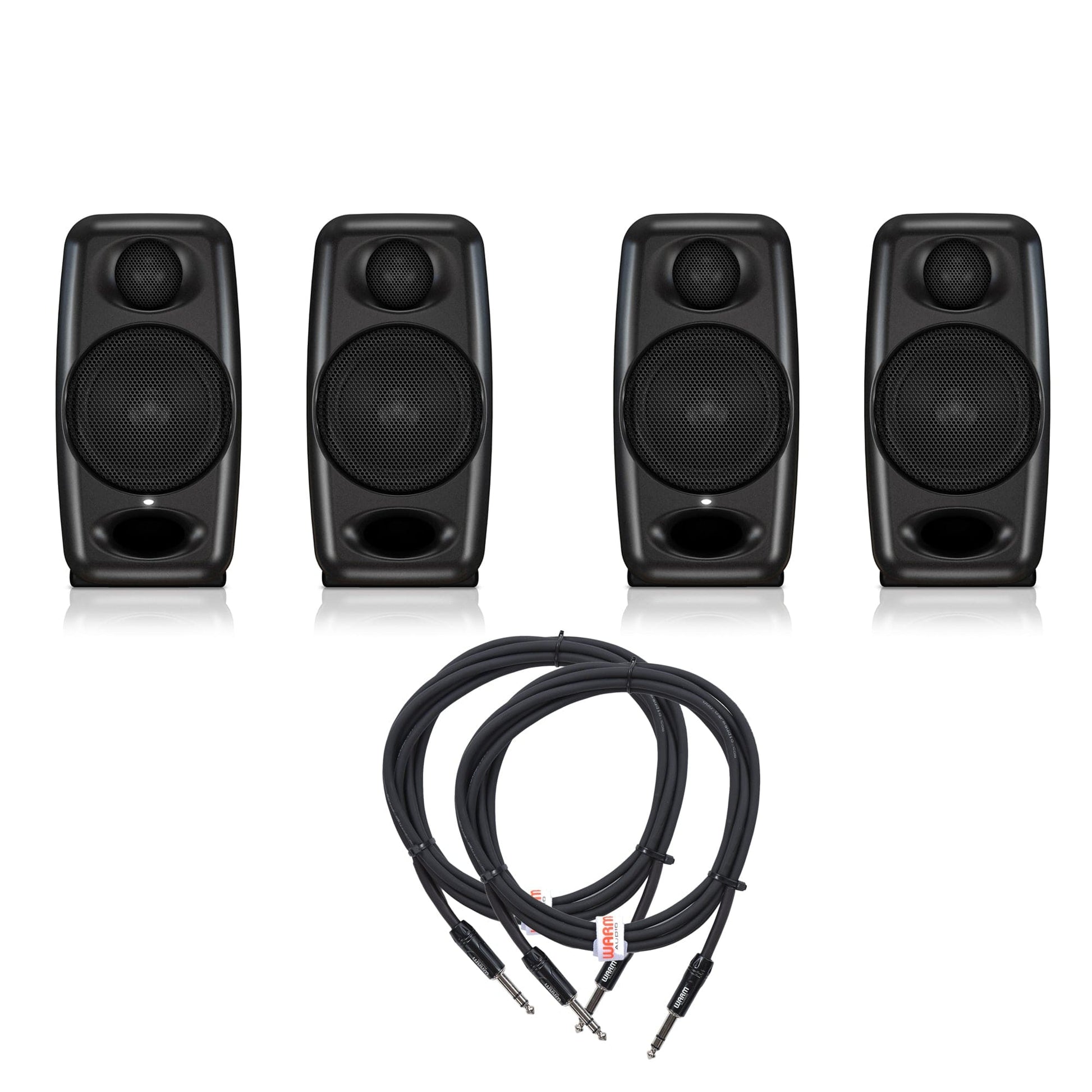 IK Multimedia iLoud Micro Studio Monitors Pair Black Pair and (2