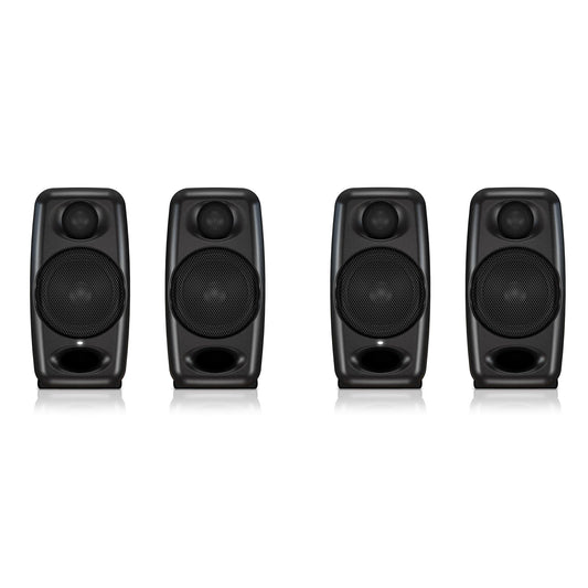 IK Multimedia iLoud Micro Studio Monitors Pair Black Pair Bundle Pro Audio / Speakers / Studio Monitors