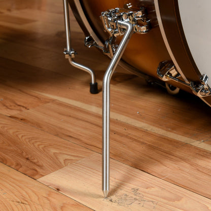 INDe Drum Lab 13/16/22 3pc. Maple Drum Kit Tobacco Burst Satin Lacquer Drums and Percussion / Acoustic Drums / Full Acoustic Kits