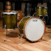 INDe Drum Lab 13/16/24 3pc. Maple Drum Kit Matte Olive Lacquer Drums and Percussion / Acoustic Drums / Full Acoustic Kits
