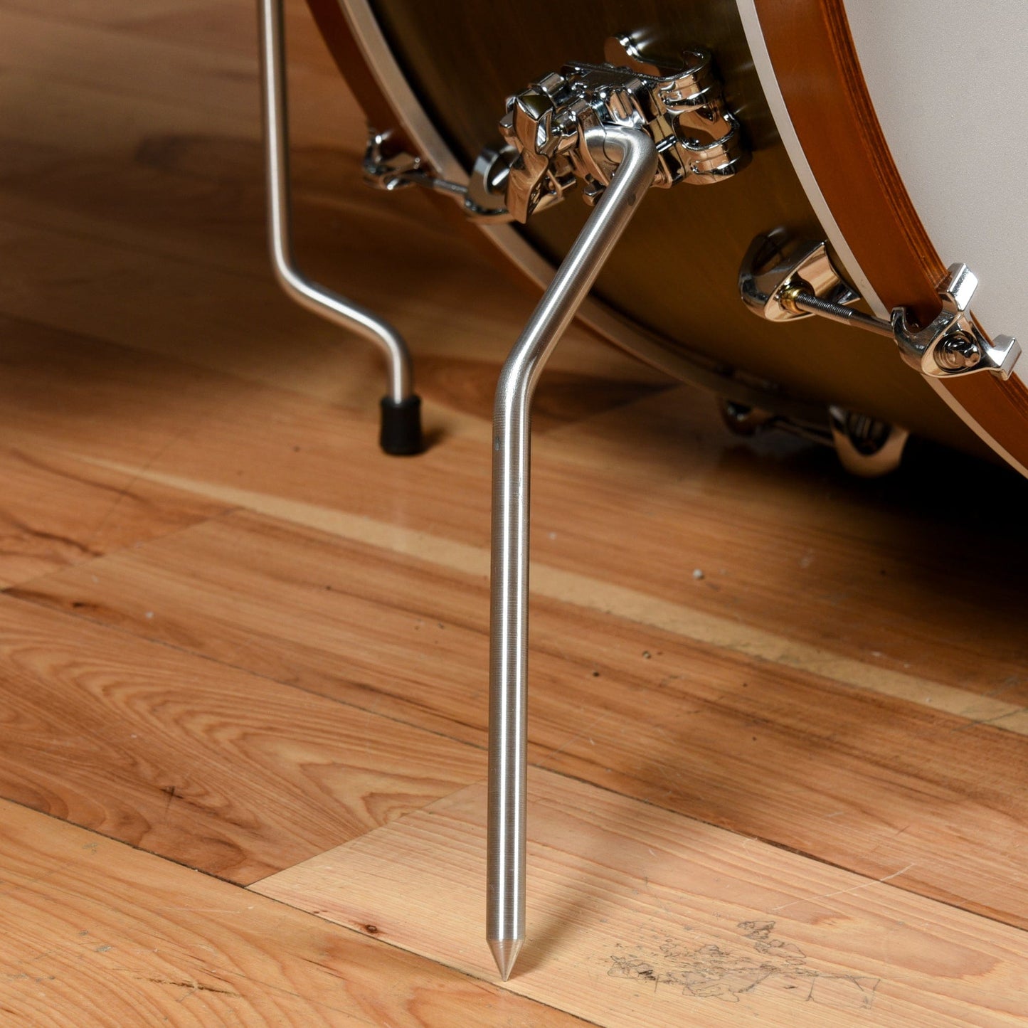 INDe Drum Lab 13/16/24 3pc. Maple Drum Kit Matte Olive Lacquer Drums and Percussion / Acoustic Drums / Full Acoustic Kits