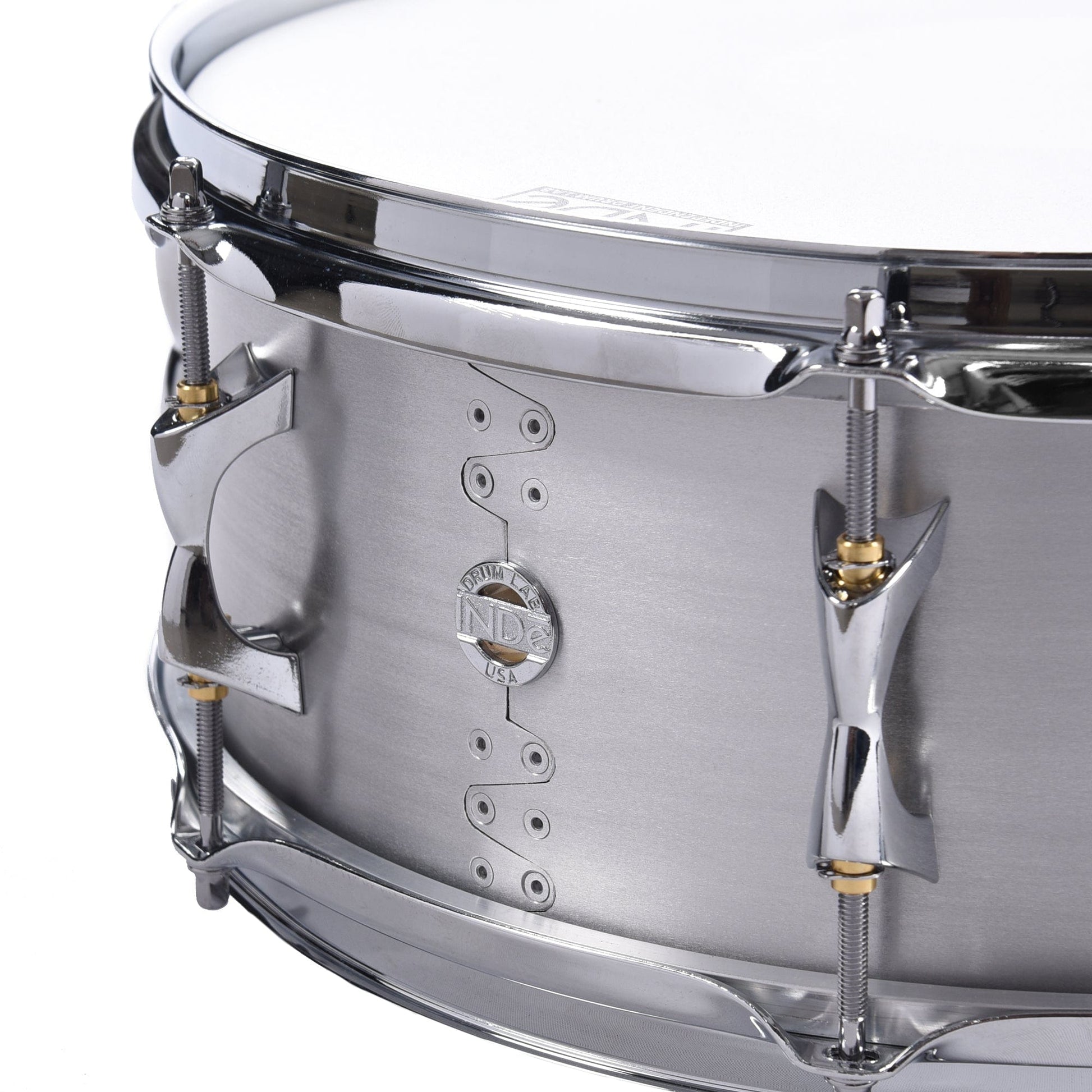 INDe Drum Lab 5.5x15 Kalamazoo Series Aluminum Snare Drum Drums and Percussion / Acoustic Drums / Snare
