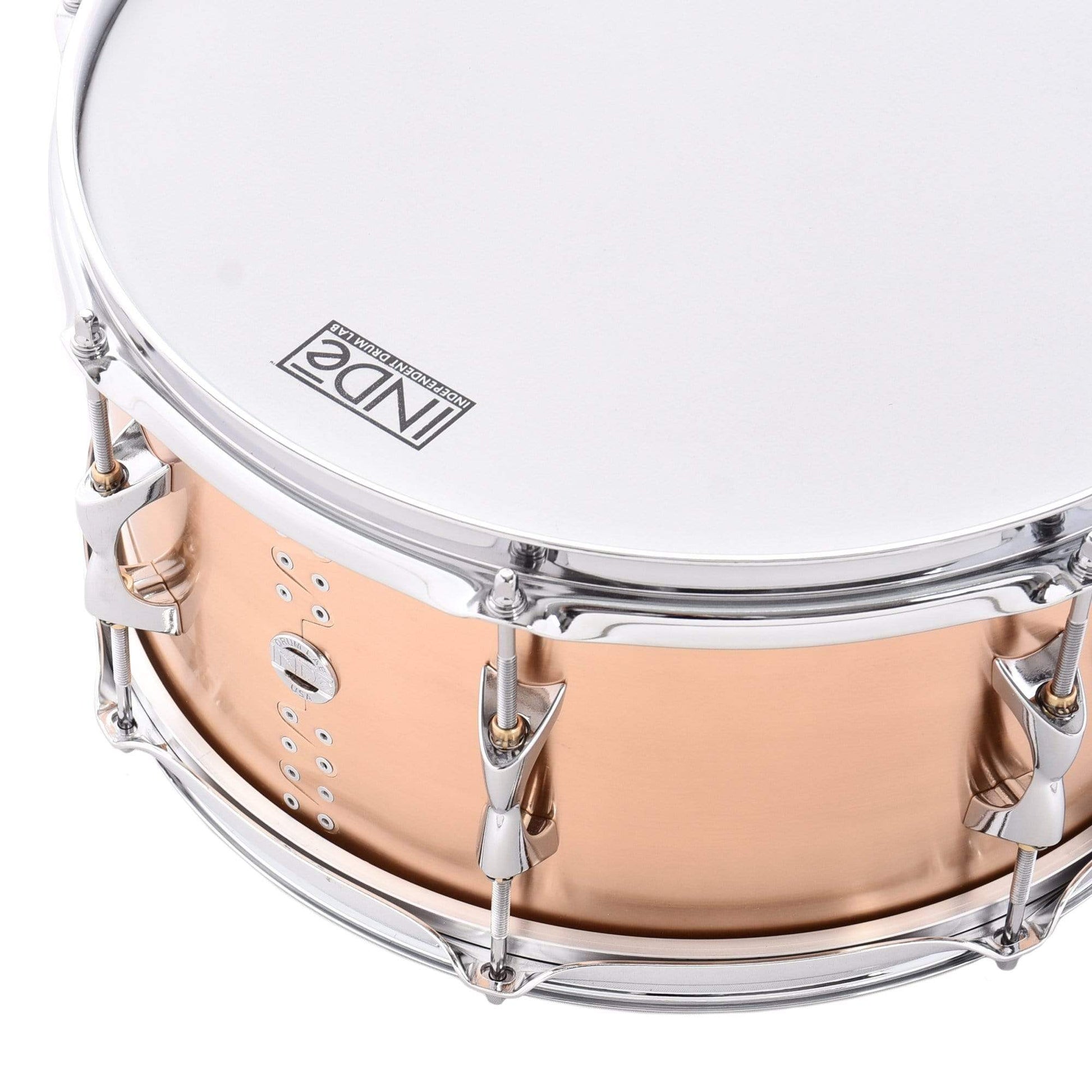 INDe Drum Lab 6.5x14 Kalamazoo Series Bronze Snare Drum Drums and Percussion / Acoustic Drums / Snare