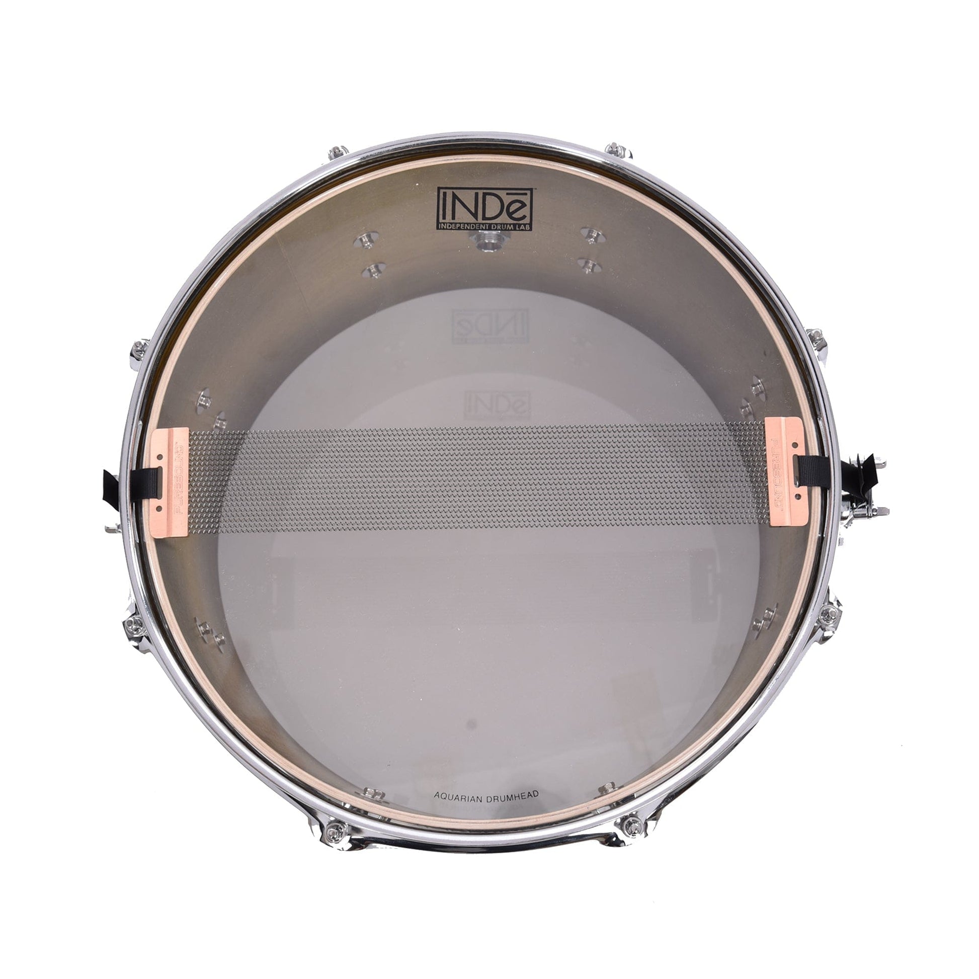 INDe Drum Lab 8x14 Maple Snare Drum Olive Burst Satin Lacquer Drums and Percussion / Acoustic Drums / Snare