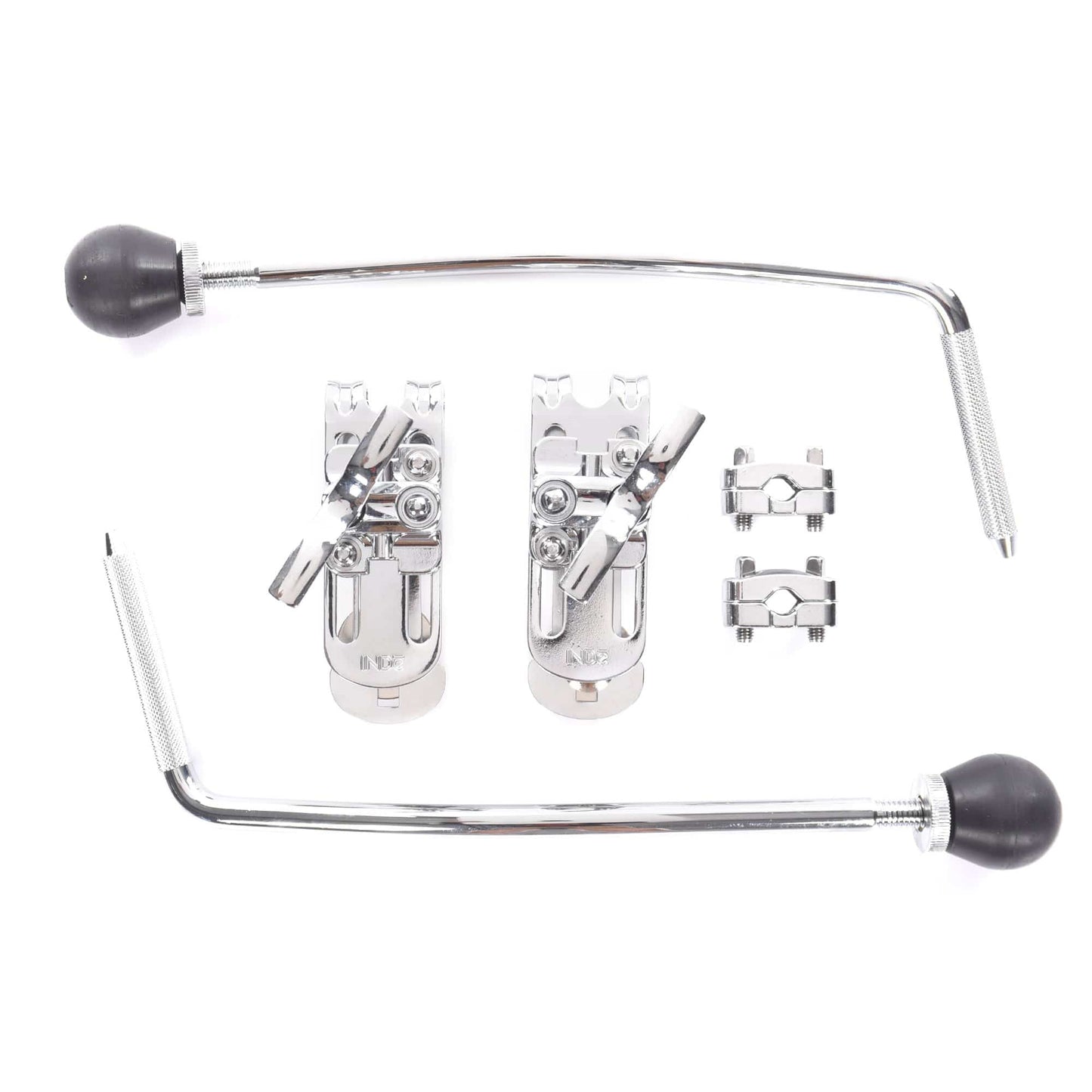 INDe Drum Lab Vintage Bass Drum Spur Upgrade Kit (2-3.2" Spacing) Drums and Percussion / Parts and Accessories / Drum Parts