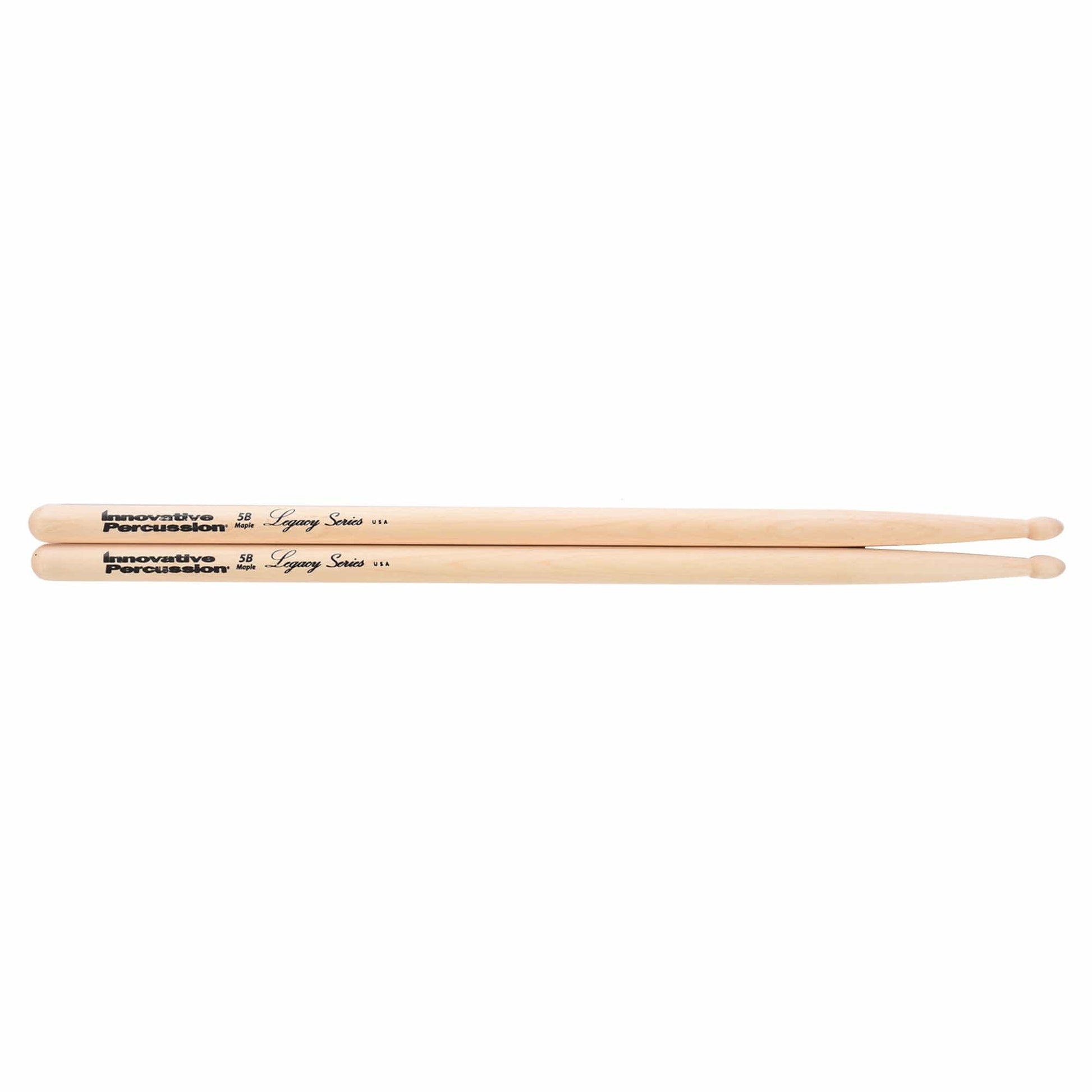 Innovative Percussion Legacy Series 5B Maple Wood Tip Drum Sticks Drums and Percussion / Parts and Accessories / Drum Sticks and Mallets
