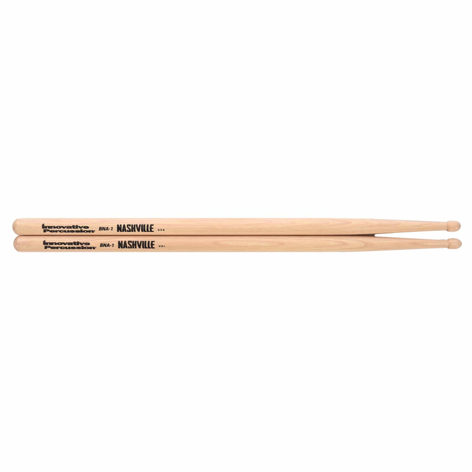 Innovative Percussion Nashville Hickory Wood Tip Drum Sticks Drums and Percussion / Parts and Accessories / Drum Sticks and Mallets