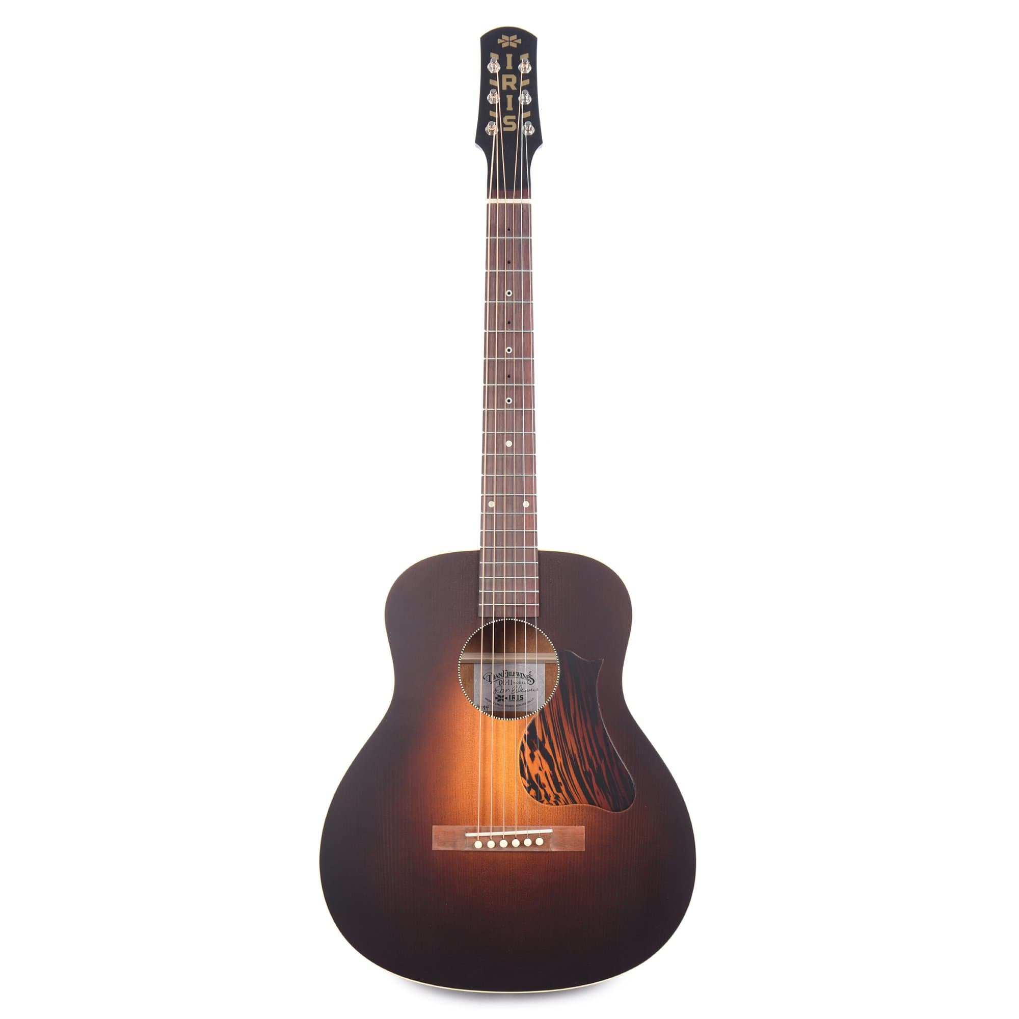 Iris DE-11 Dan Erlewine Signature Adirondack/Mahogany Tobacco Sunburst Acoustic Guitars / Concert