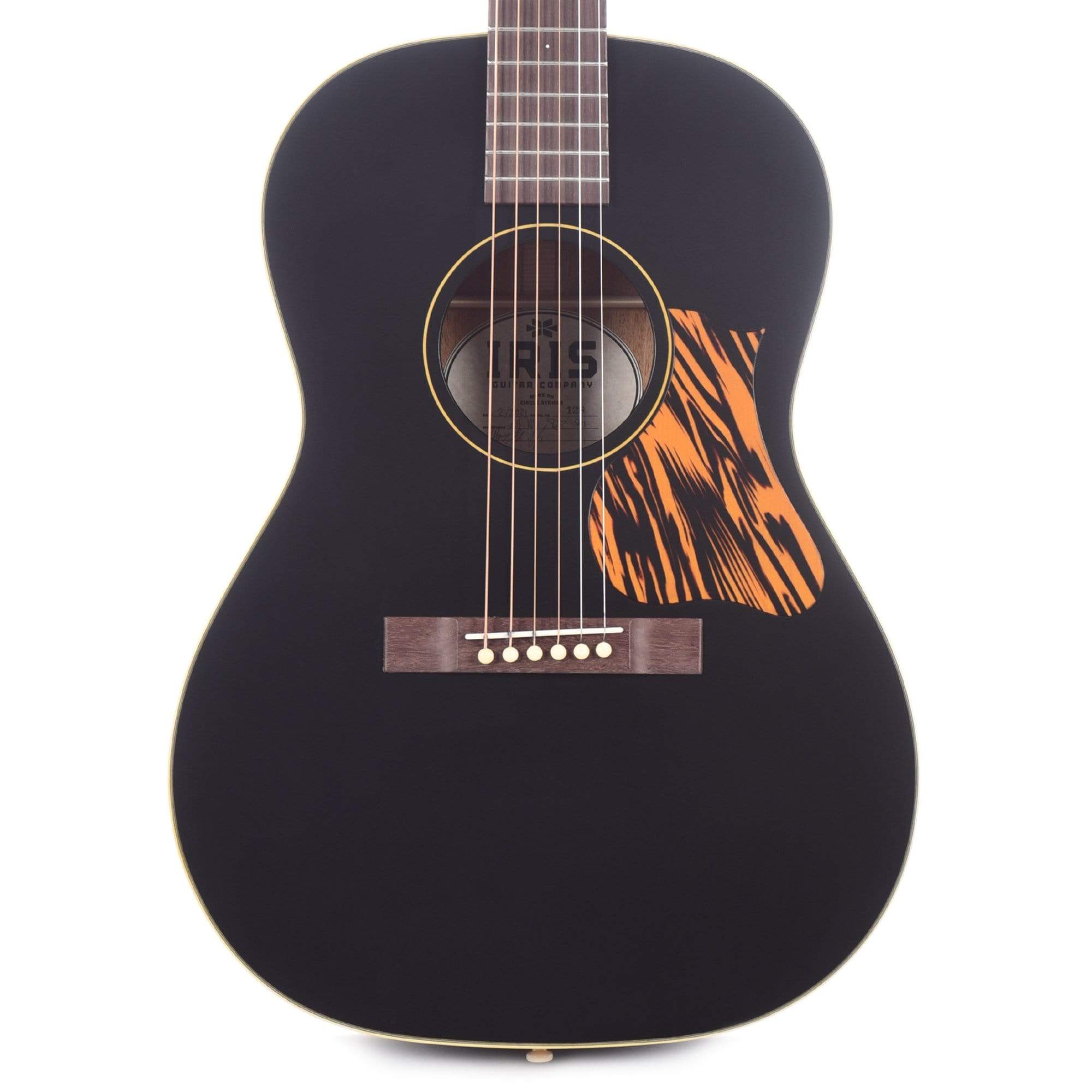 Iris OG Sitka/Mahogany Black Satin Acoustic Guitars / Concert