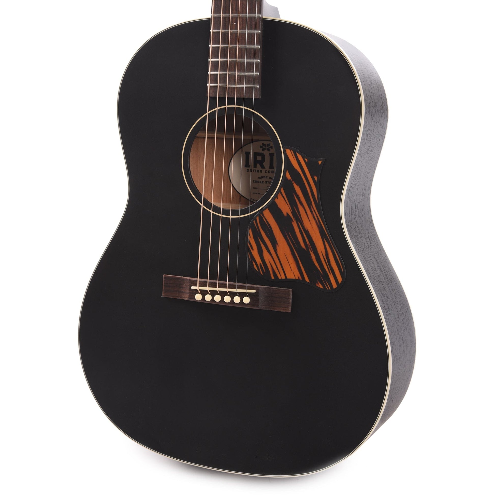 Iris OG Sitka/Mahogany Black Satin Acoustic Guitars / Concert